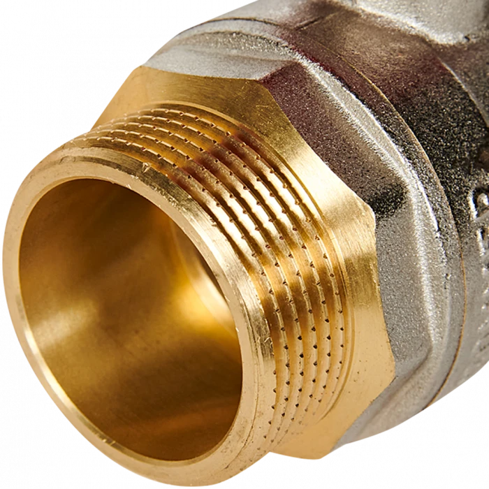 Кран шаровой ROMMER НР/НР, ручка бабочка 1 1/4