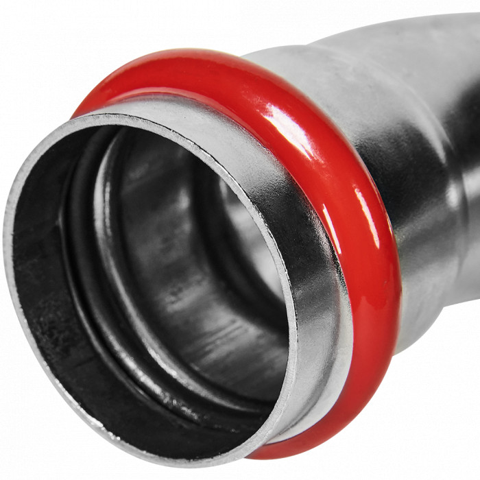 ROMMER RSS-0002-000042 ROMMER Угольник однораструбный 90°-НПр, 42, из нержавеющей стали прессовой