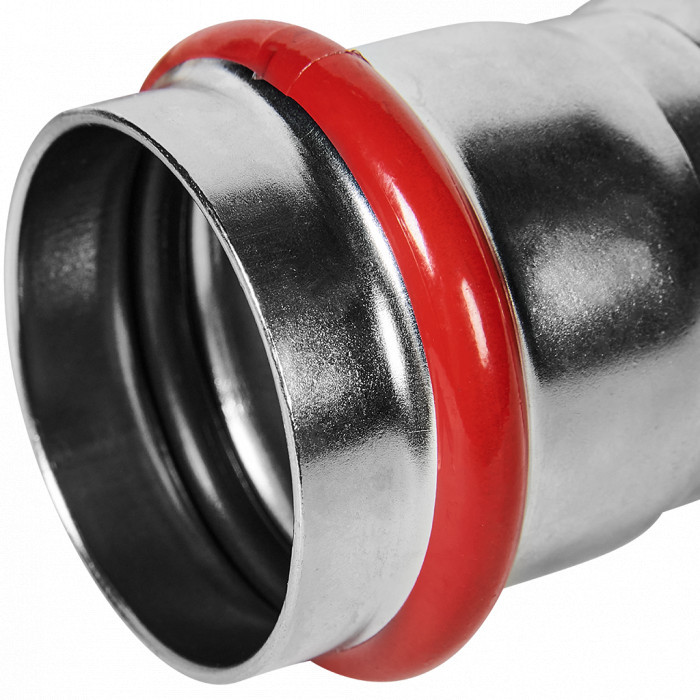 ROMMER RSS-0017-000042 Муфта равнопроходная, 42, из нержавеющей стали прессовой