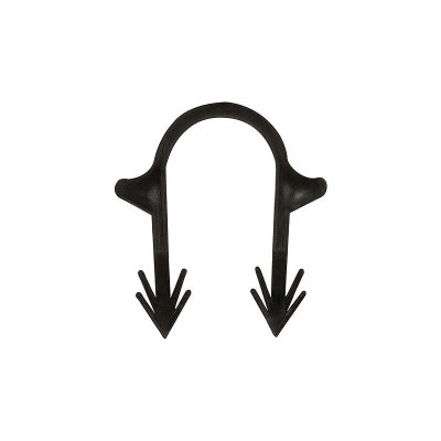 Скоба якорная для труб, цвет черный 16-20