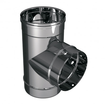 Тройник 87° D150, AISI 321 (Вулкан)