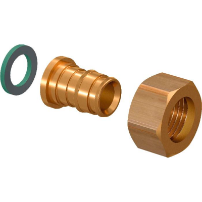 Штуцер Uponor Q&amp;E 25-G3/4&quot;НГ с накидной гайкой