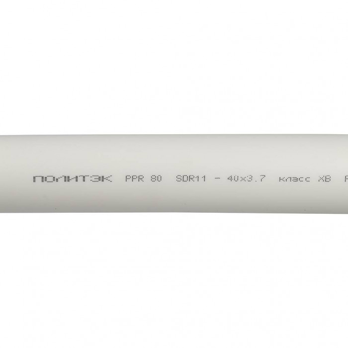 Труба полипропиленовая Политэк d=40x3,7 (PN 10) (Длина: 4 м)