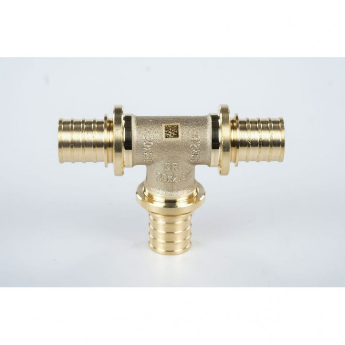 Тройник REHAU равнопроходный 20-20-20 MX для труб из сшитого полиэтилена аксиальный