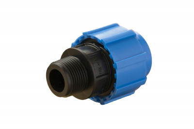 Муфта Политэк (ТПК-АКВА) с наружной резьбой 25 х 1