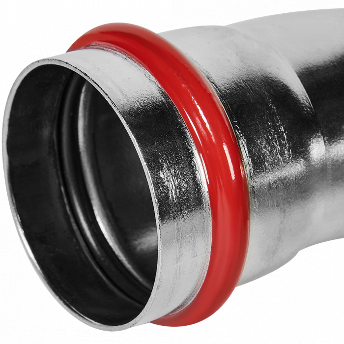 ROMMER RSS-0002-000054 ROMMER Угольник однораструбный 90°-НПр, 54, из нержавеющей стали прессовой