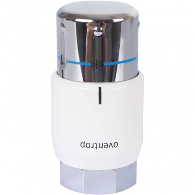 Термостат Oventrop Uni SH, белый-хром