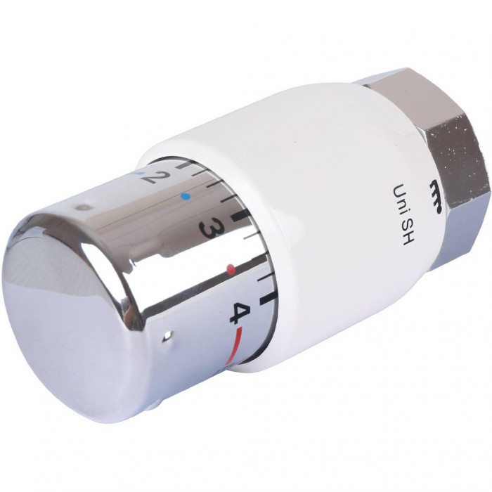 Термостат Oventrop Uni SH, белый-хром