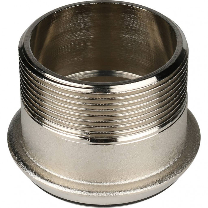 STOUT Разъемное соединение американка ВН никелированное, уплотнение под гайкой o-ring кольцо 2