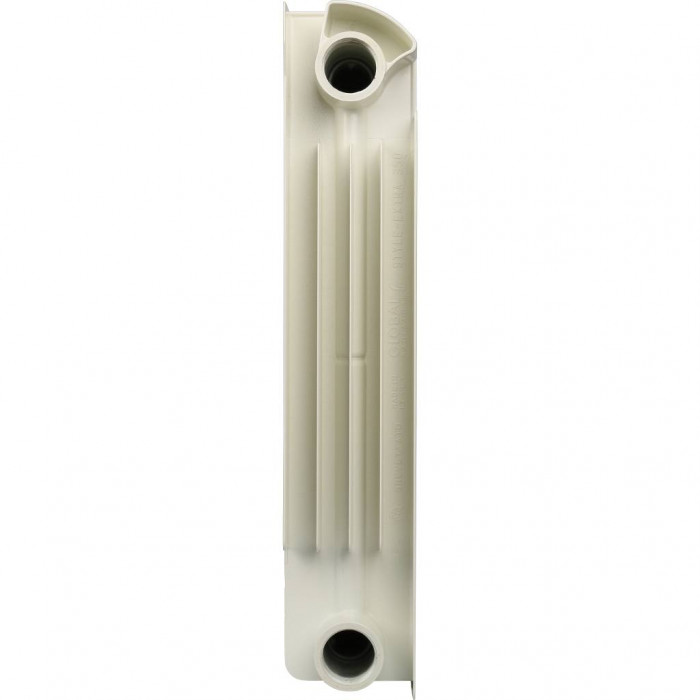 Биметаллический радиатор Global STYLE EXTRA 350, 8 секций, боковое подключение, белый