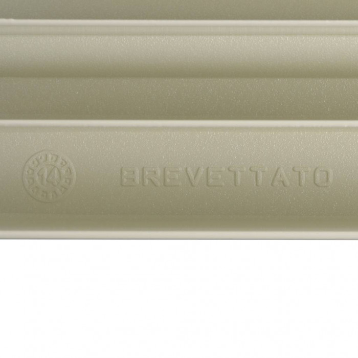 Биметаллический радиатор Global STYLE EXTRA 350, 8 секций, боковое подключение, белый