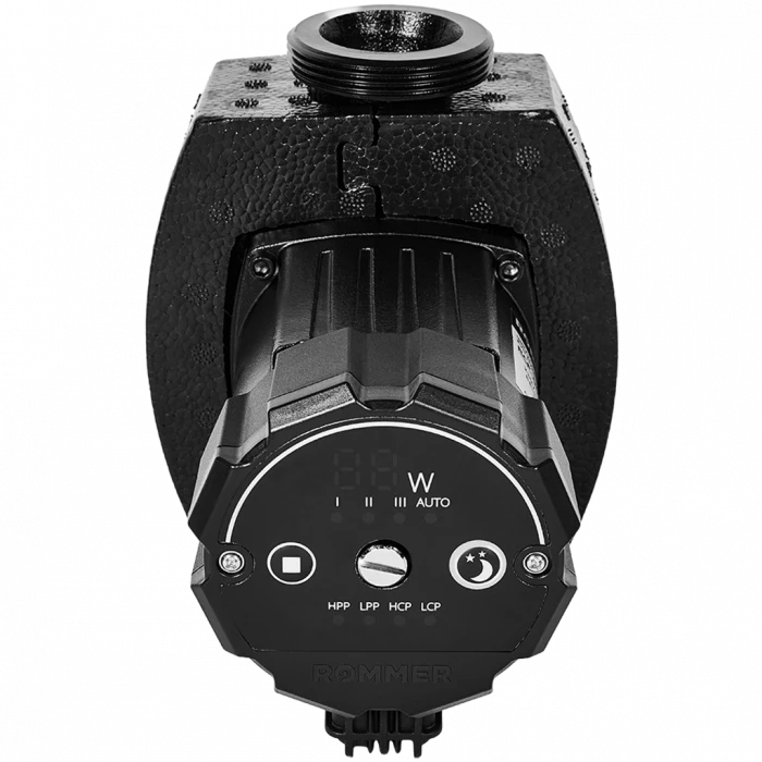 Частотный циркуляционный насос ROMMER PROFI EVO 32/60-180 с гайками и теплоизоляцией