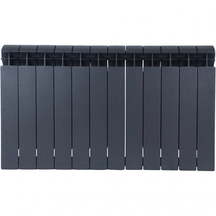 Биметаллический радиатор Global STYLE PLUS 500, 12 секций, боковое подключение, белый