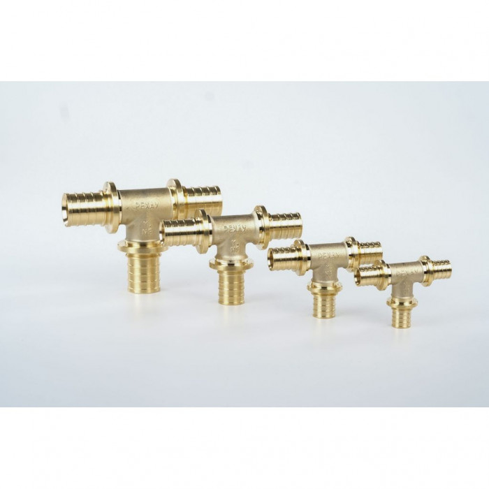 Тройник REHAU равнопроходный 25-25-25 MX для труб из сшитого полиэтилена аксиальный