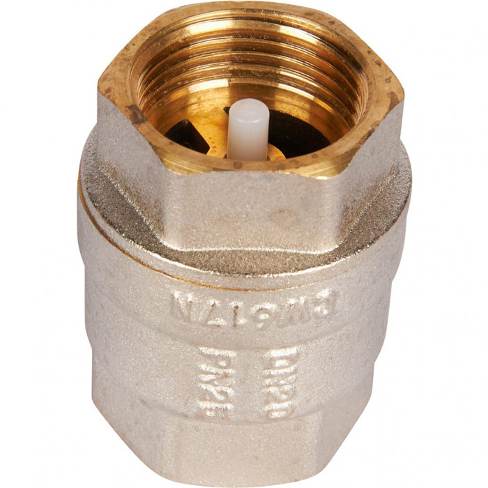 ROMMER RVC-0002-000020 ROMMER 3/4 Клапан обратный пружинный муфтовый с пластиковым седлом