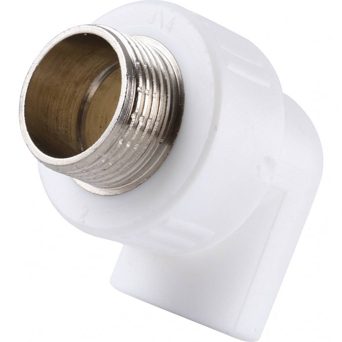 Угольник Kalde с наружной резьбой 20x3/4 для полипропиленовых труб