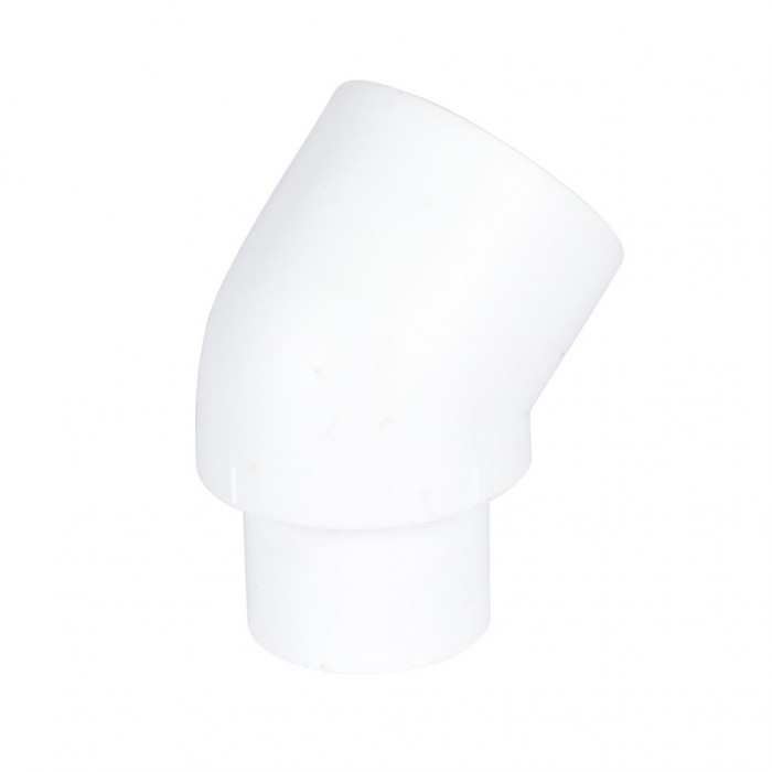 Политэк 9422002045 Политэк d=20 Угольник 45* внутр./наруж. для полипропиленовых труб под сварку (цвет белый)