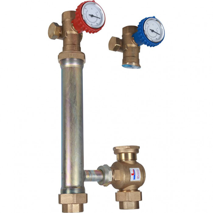 Насосная группа STOUT SDG-0014 для твердотопливных котлов 1 без насоса