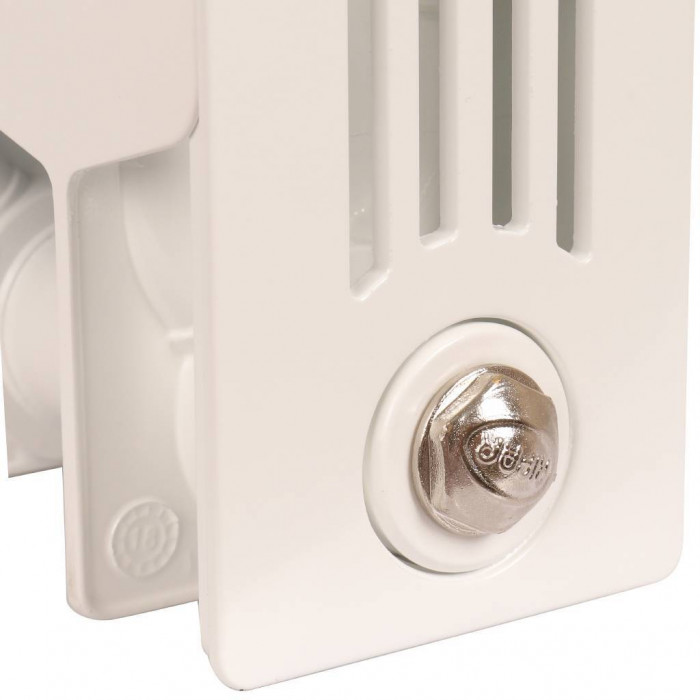 Биметаллический радиатор RIFAR SUPReMO VENTIL 500, 8 секций, нижнее правое подключение, белый