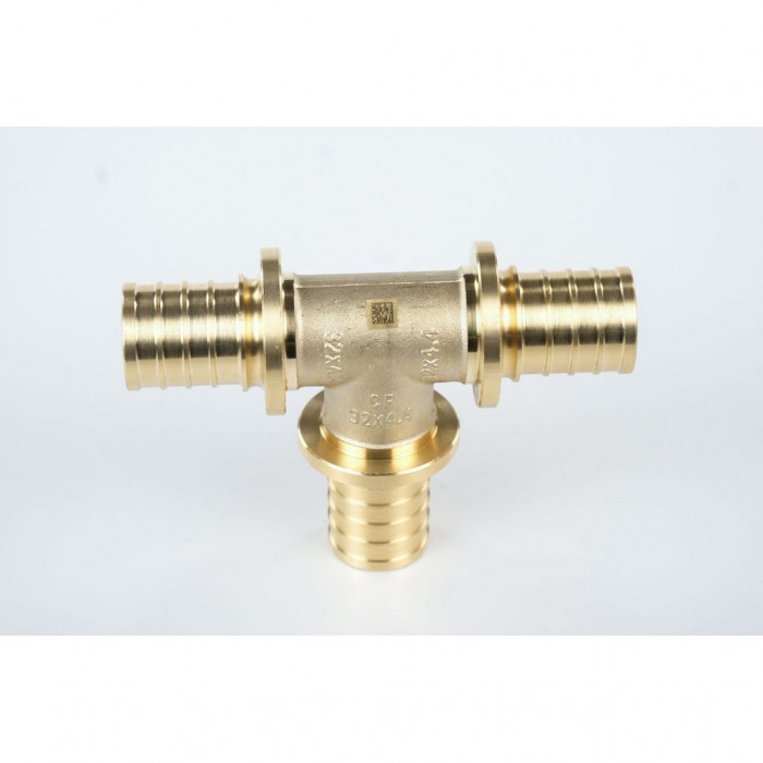 Тройник REHAU равнопроходный 32-32-32 MX для труб из сшитого полиэтилена аксиальный