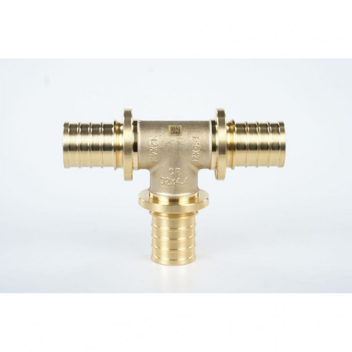 Тройник REHAU равнопроходный 32-32-32 MX для труб из сшитого полиэтилена аксиальный