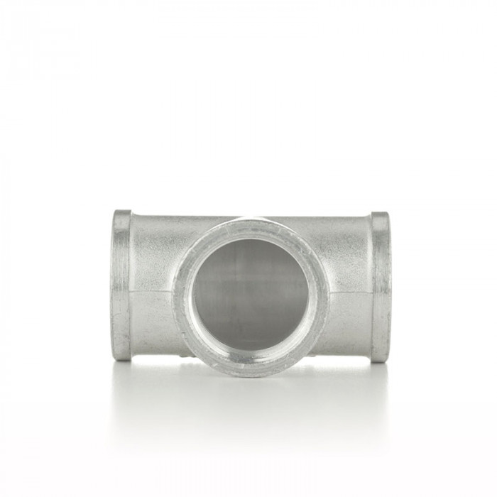 Тройник равнопроходной, ВВВ 1 1/4", TIN латунь