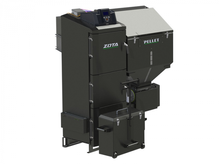 Пеллетный котел ZOTA Pellet Black 16, автоматический