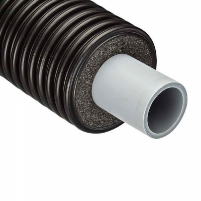 Теплоизолированная труба FLEXALEN 600  VS-RS90A32 (40x3.7/90, 8 bar, 95 град С) однотрубная