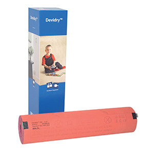 Нагревательная система DEVIdry™ 100 (100 Вт/м2). Размер: 1 х 4 м.