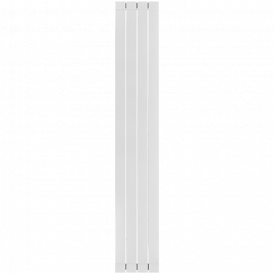 Алюминиевый радиатор STOUT Oscar 2000, 4 секций, боковое подключение, белый