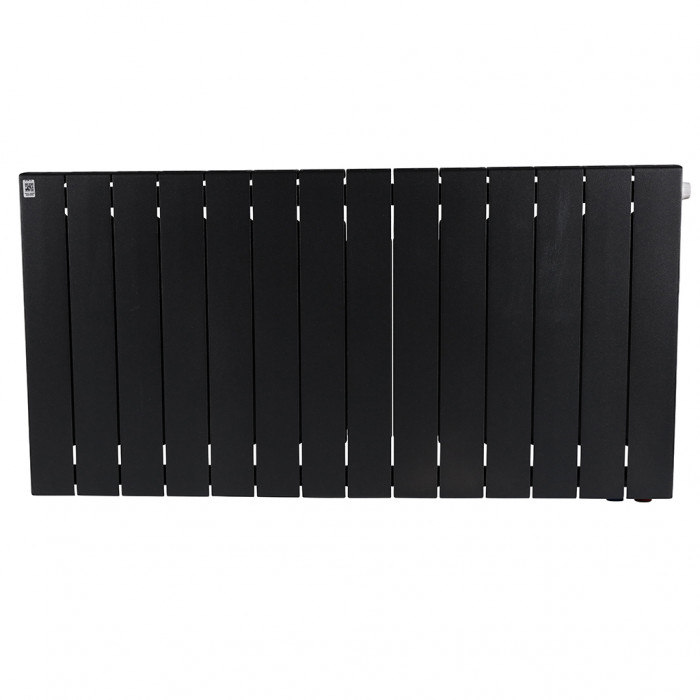 Биметаллический радиатор RIFAR SUPReMO VENTIL 500, 14 секций, нижнее правое подключение, черный