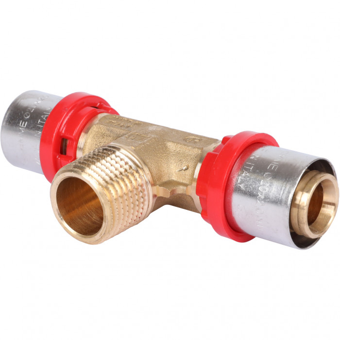 TIEMME Тройник с наружной резьбой 20x1/2''x20