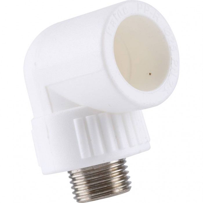 Угольник Kalde с наружной резьбой 25x1/2 для полипропиленовых труб