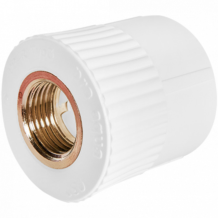 Pro Aqua PA22015P Pro Aqua d=32-1/2 PP-R Муфта комбинированная ВР Белая