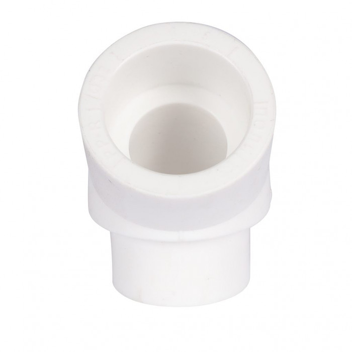 Политэк 9422003245 Политэк d=32 Угольник 45* внутр./наруж. для полипропиленовых труб под сварку (цвет белый)