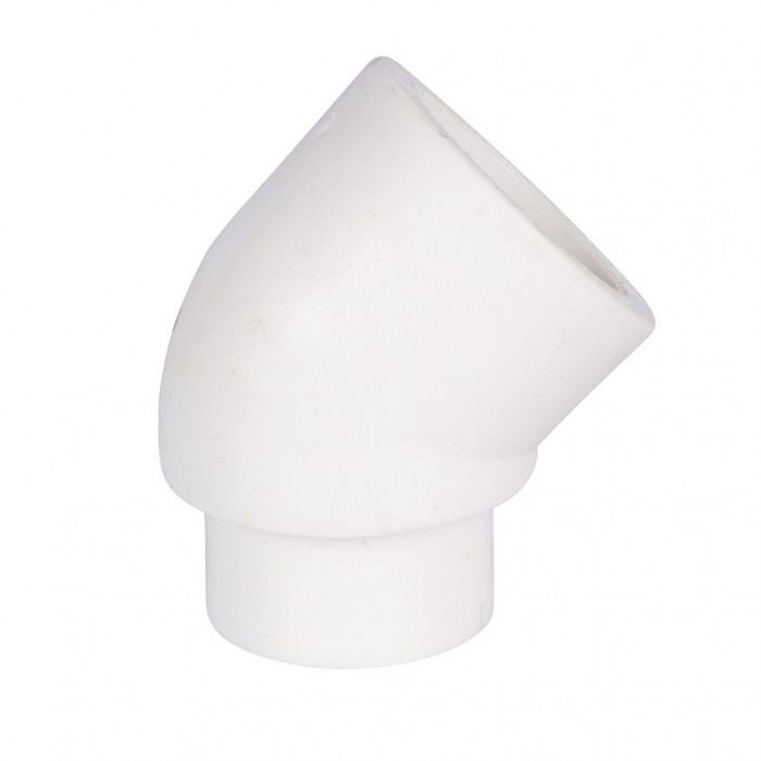 Политэк 9422003245 Политэк d=32 Угольник 45* внутр./наруж. для полипропиленовых труб под сварку (цвет белый)