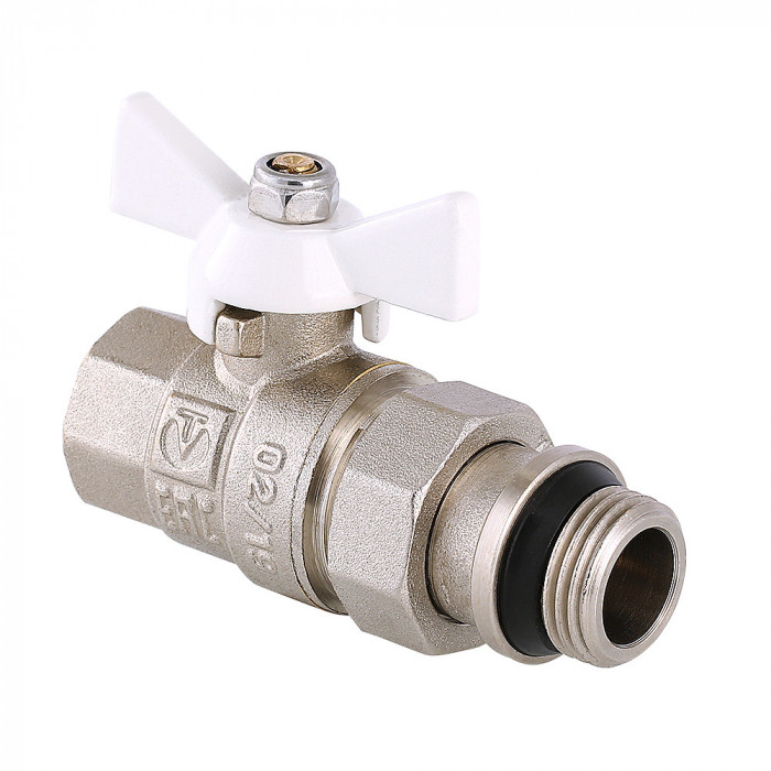 Valtec VT.227.NRW.04 Кран шаровой VALTEC BASE с полусгоном  и дополнительным уплотнением 1/2"