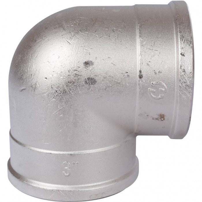 STOUT Угольник ВВ никелированный 3