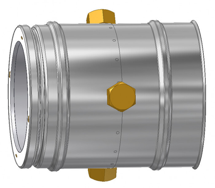 Эл 3-отв анализа газа 250 мм 150 ICS25