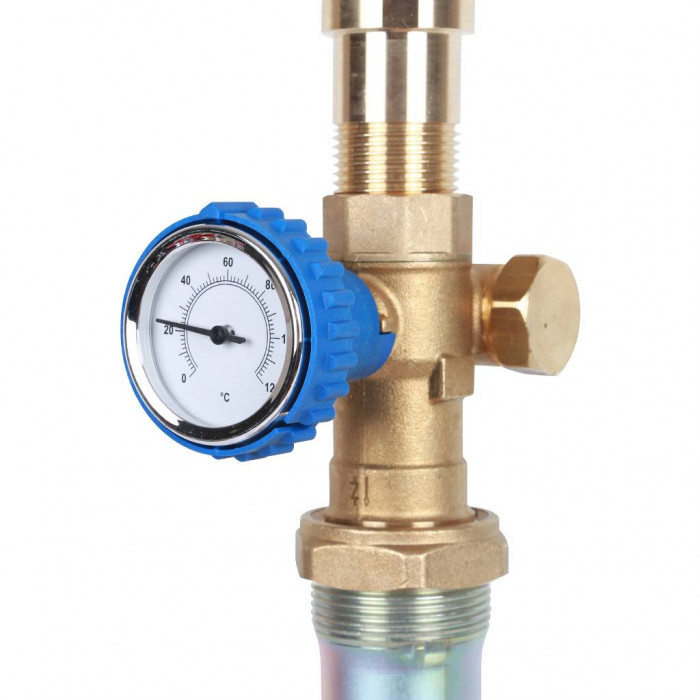 Насосная группа STOUT SDG-0038 с теплообменником 18 пластин, без насоса в теплоизоляции