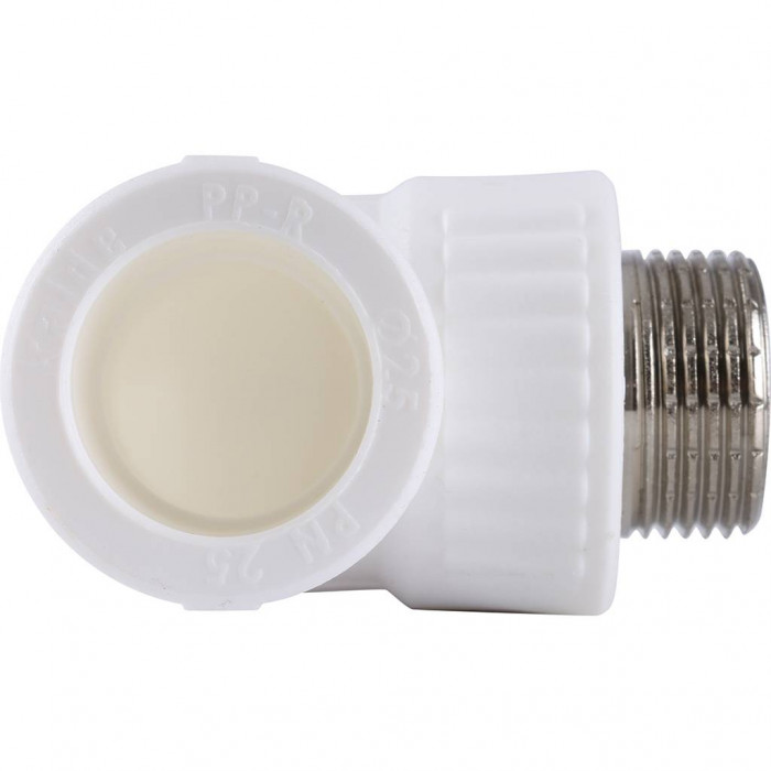 Угольник Kalde с наружной резьбой 25x3/4 для полипропиленовых труб