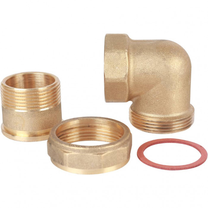 Соединитель угловой латунный Itap 152 1 1/4 «американка»