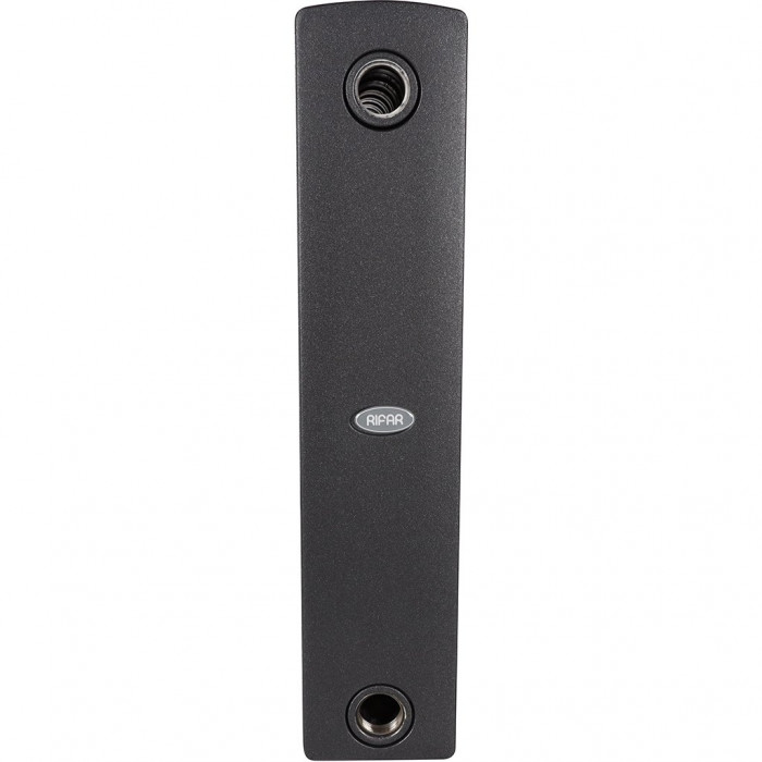 Биметаллический радиатор RIFAR SUPReMO 350, 6 секций, боковое подключение, черный