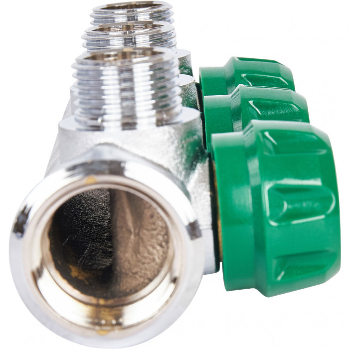 STOUT SMB-6850-341203 STOUT Коллектор регулирующий 3/4", 3 отвода 1/2"