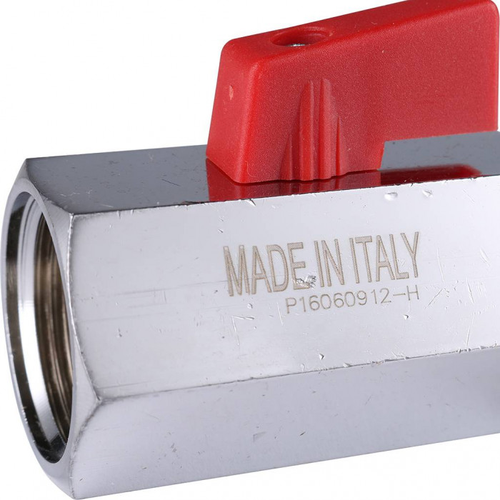 STOUT Кран шаровой мини, муфтовый ВР/ВР 3/4