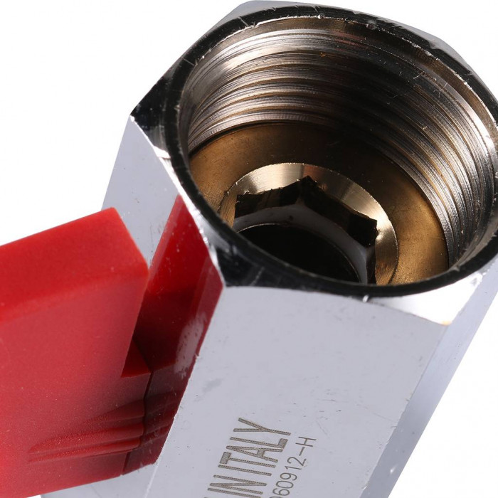 STOUT Кран шаровой мини, муфтовый ВР/ВР 3/4