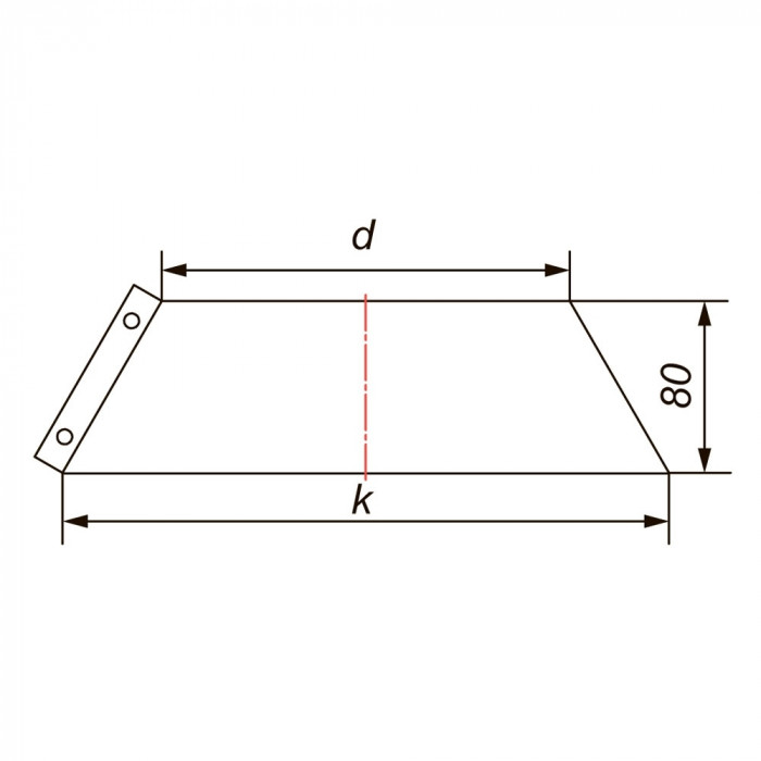 Юбка D250, AISI 321 (Вулкан)