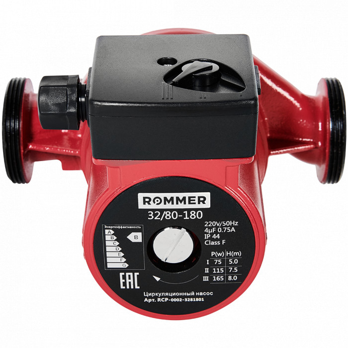 Циркуляционный насос Rommer 32/80-180