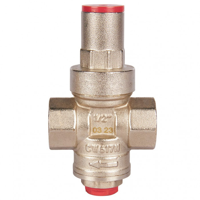 ROMMER RVS-0010-000015 ROMMER Редуктор давления PN16 вн/вн 1/2 с выходом под манометр