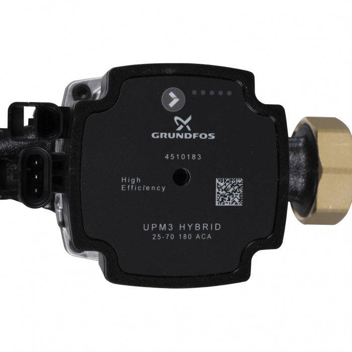 Насосная группа Meibes V-UK 1 с насосом Grundfos UPM3 Hybrid 25-70, без смес., слева